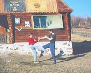 詠春拳の写真3：山での半年間の修行